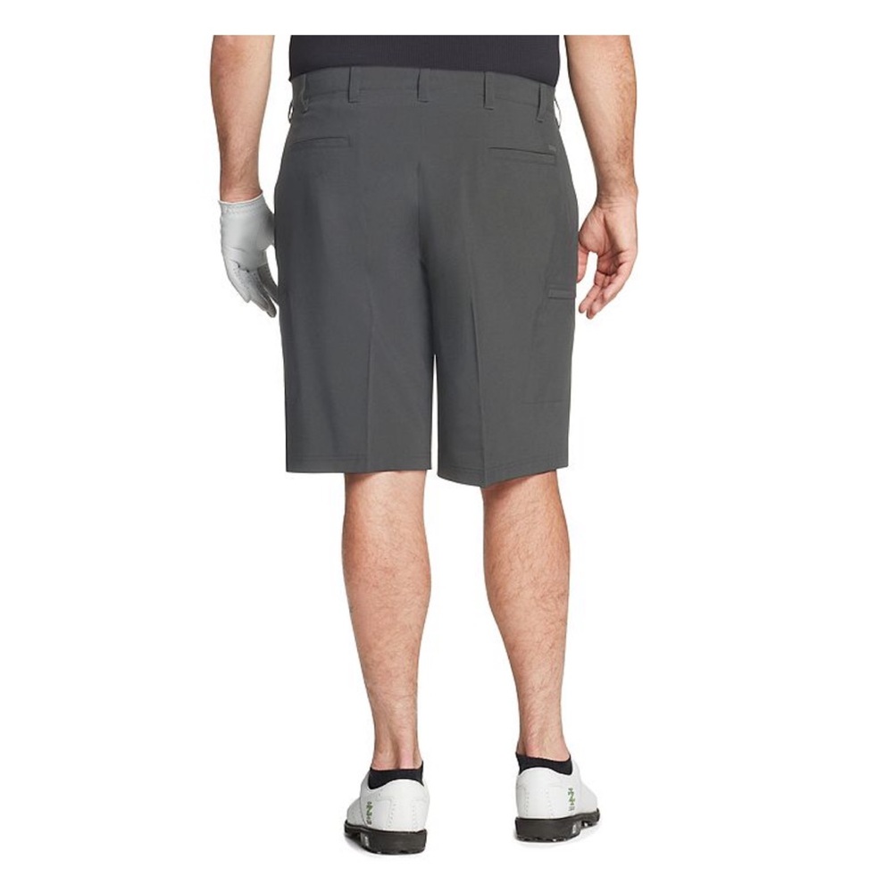 NWT IZOD Big & Tall Golf Swing Flex Gray Cargo Shorts (50) - Picture 2 of 6